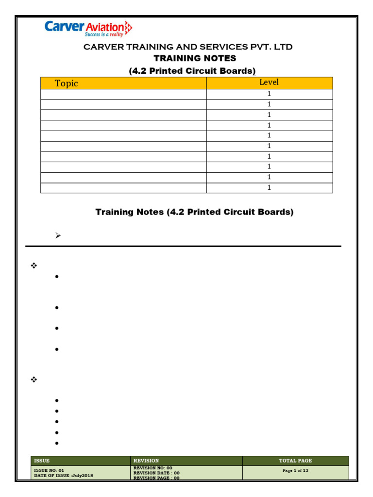 4.2 PCB Training Notes | PDF | Printed Circuit Board | Soldering