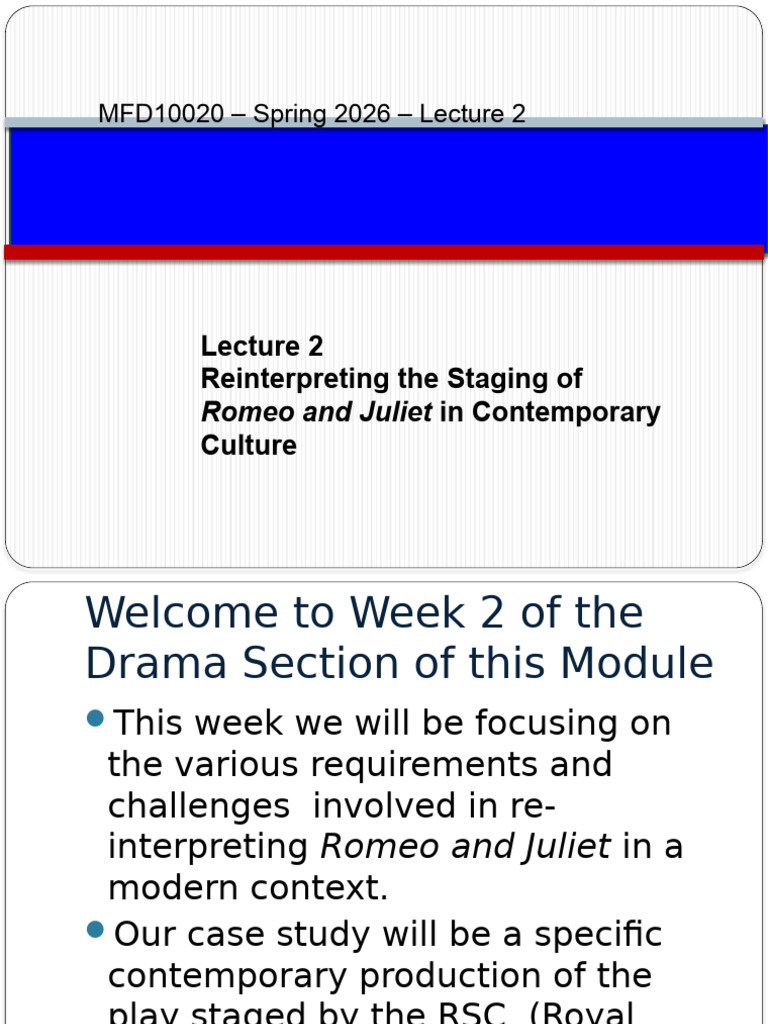 Drama 2 | PDF | William Shakespeare | Characters In Romeo And Juliet