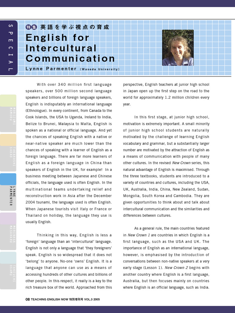English For Intercultural Communication | PDF | English Language ...