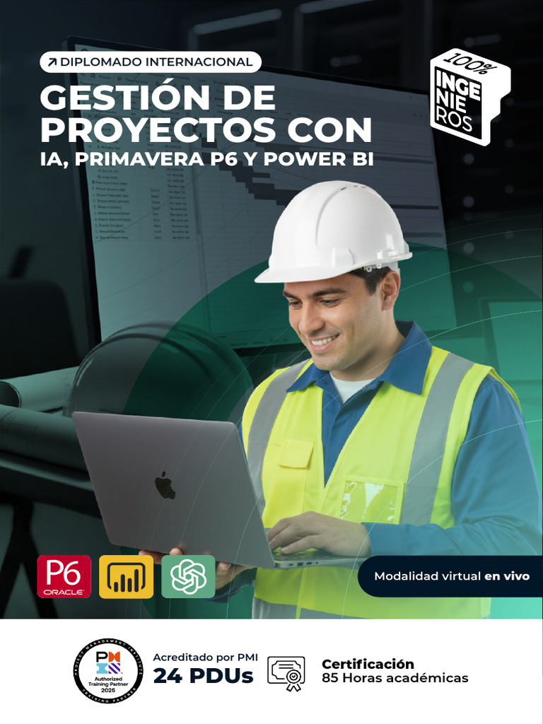 Brochure Primavera P6 y Power Bi | PDF | Planificación | Inteligencia ...