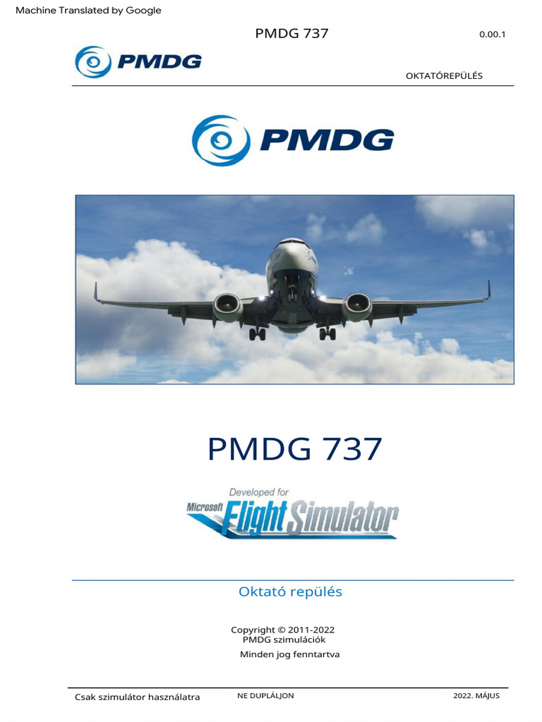 PMDG 737 Msfs Tutorial Hun | PDF