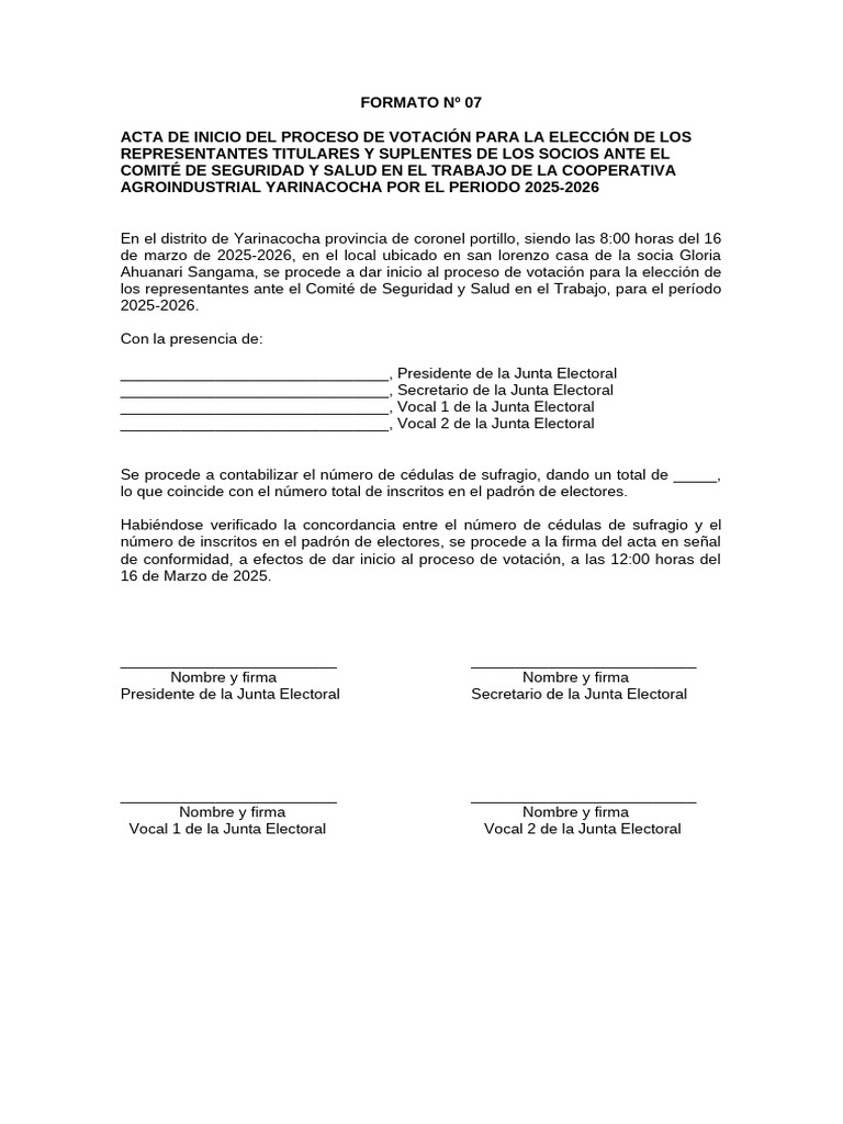 Formato 7 | PDF