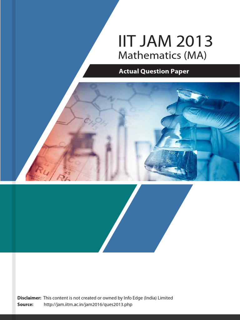Iitjamquestionpaper | PDF