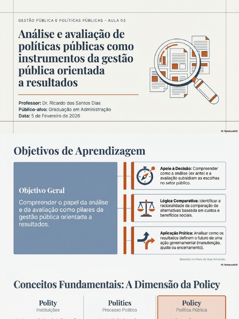 Análise e Avaliação de Políticas Públicas | PDF