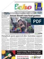 Jonson Street's New Food Gardens: Humpback Quota Approved Aft Er Australian Support