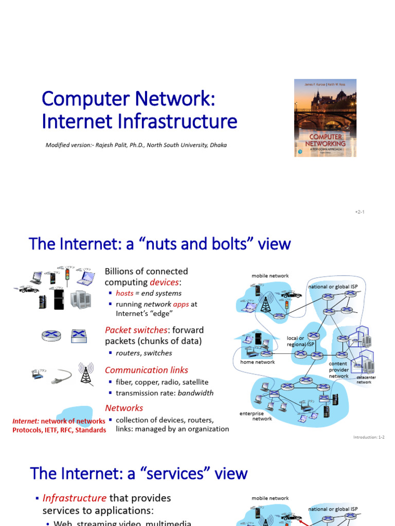 Internet Infrastructure | PDF | Computer Network | Digital Subscriber Line