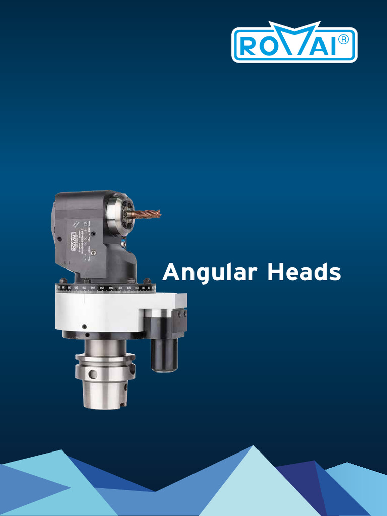 ROMAI Angular Heads en | PDF | Tools | Mechanical Engineering