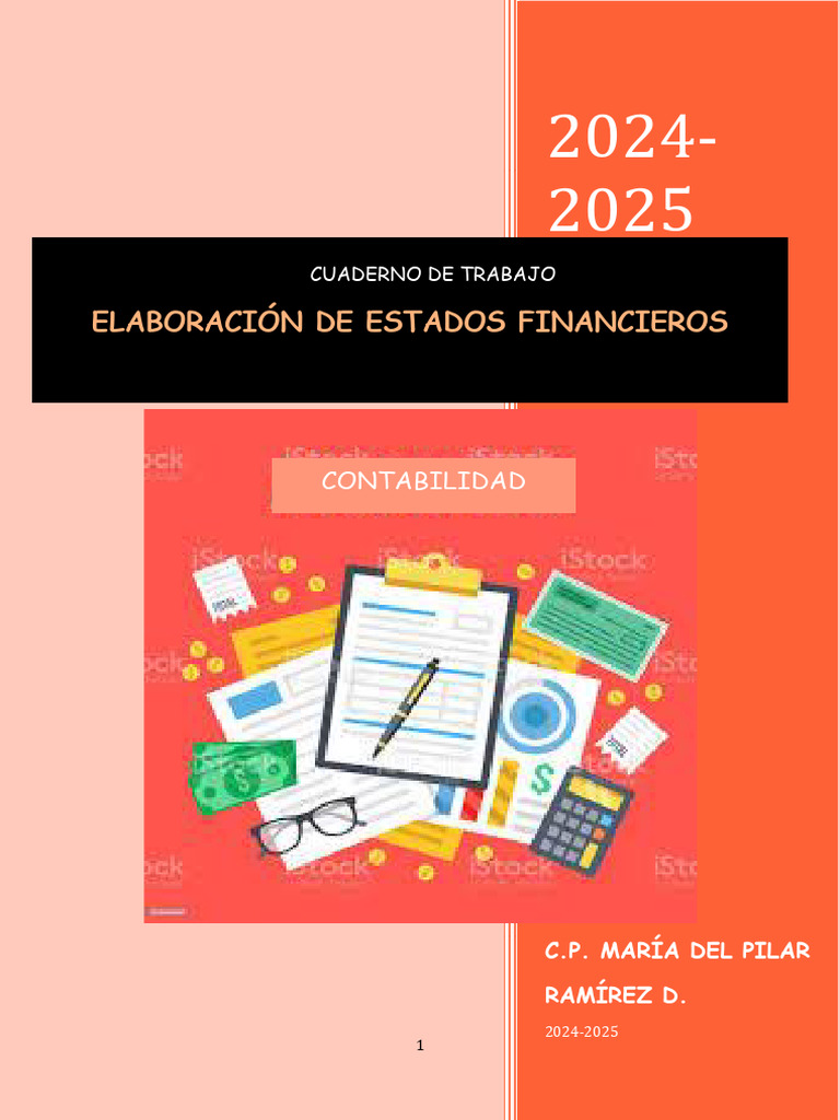 Cuader Trab Merged | PDF | Contabilidad | Estado financiero