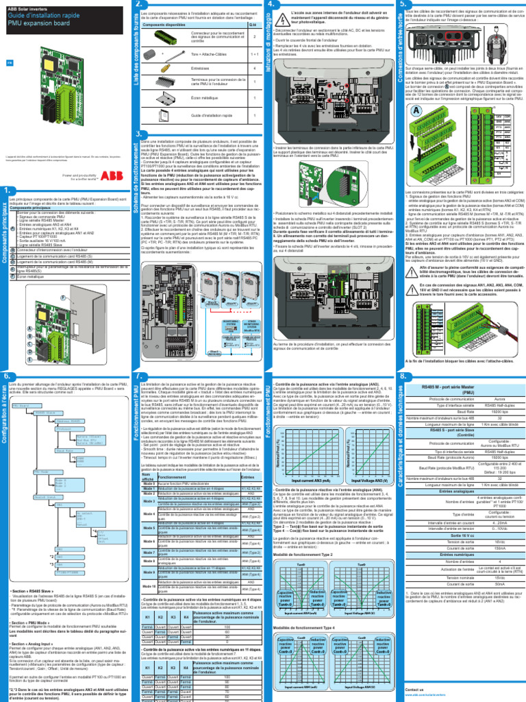 PMU Expansion Board-Quick Installation Guide FR-RevC | PDF | Composants ...