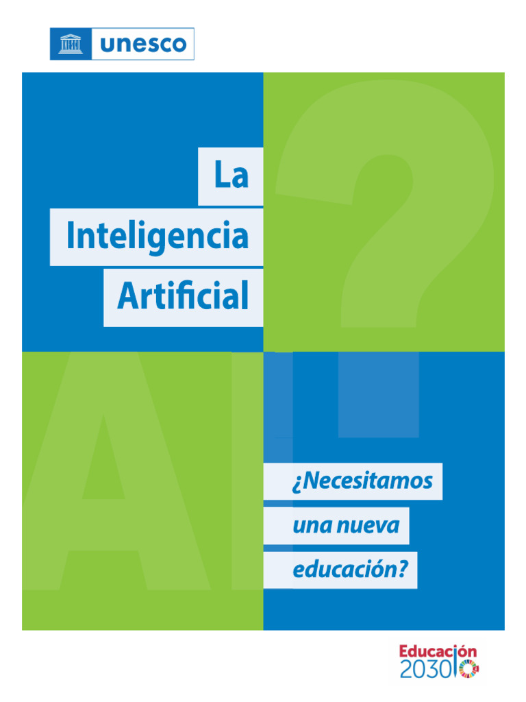 Inteligencia Artificial Unesco | PDF