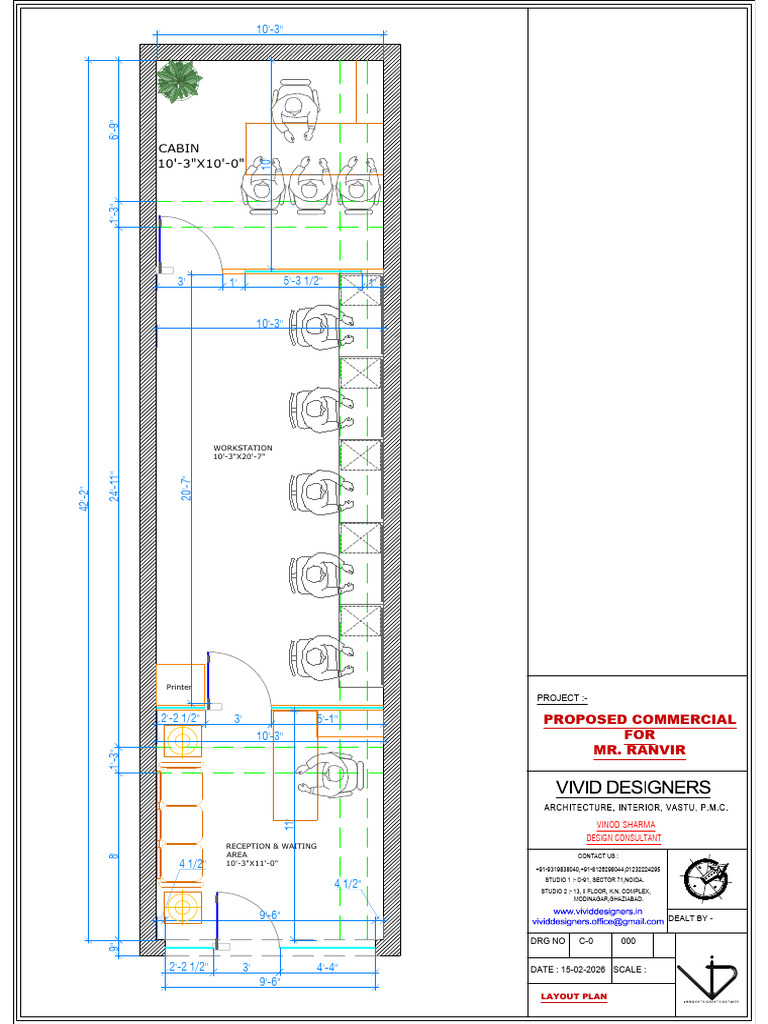 MR - Ranvir - Layout Plan | PDF