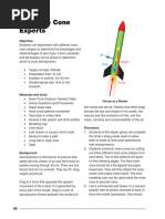 Understanding Rocket Nose Cones | PDF | Aerodynamics | Rocket