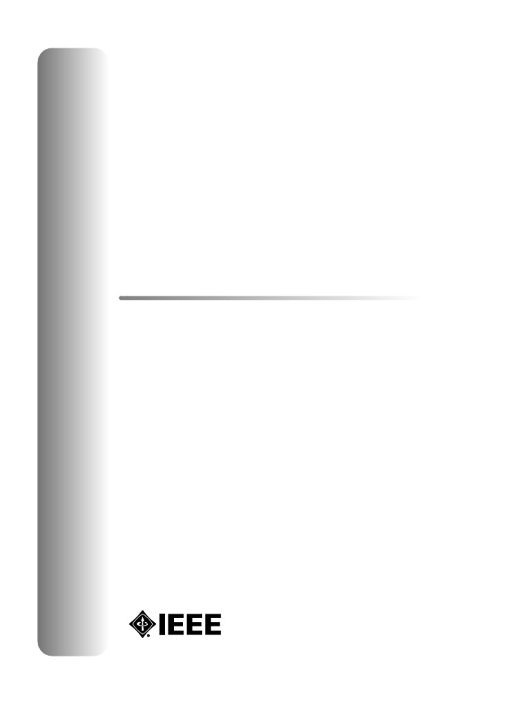 Ieee 1474 1 2004 | PDF | Rail Transport | Rail Infrastructure