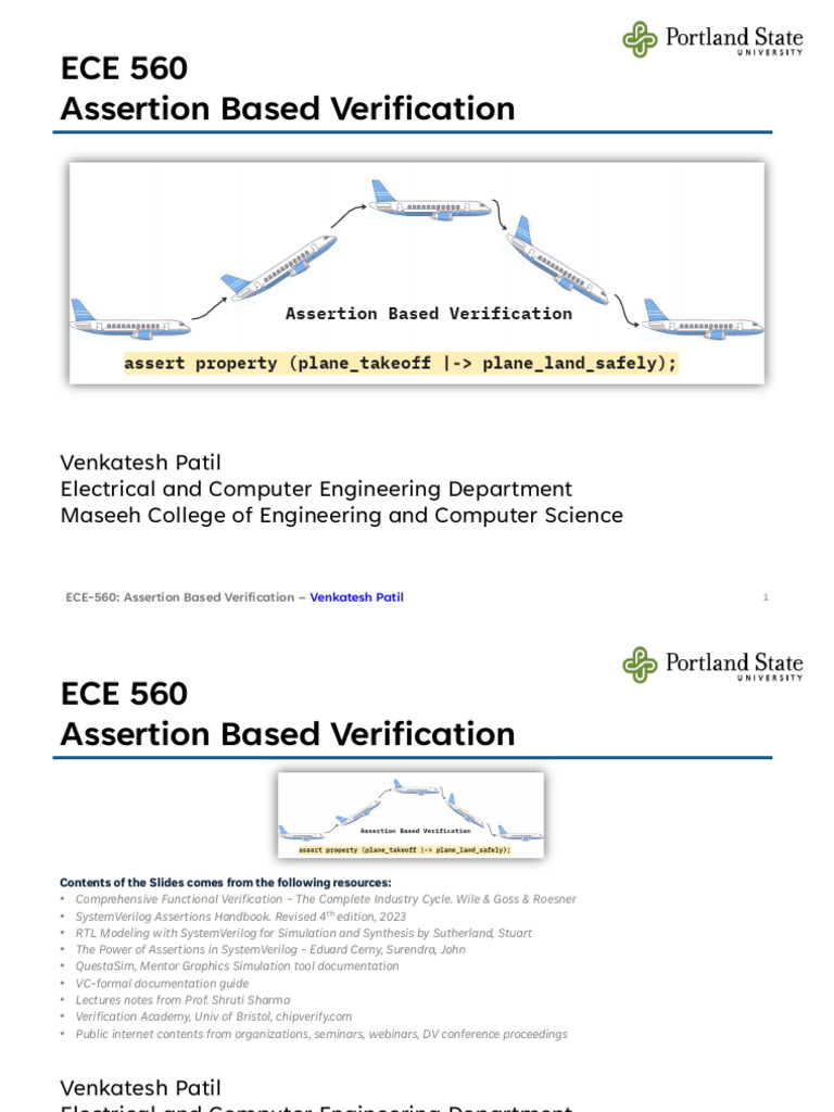 ECE 560 Lec7 - Implication - Sequences 1 | PDF | Formal Verification ...