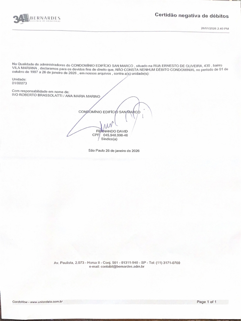 CND Assinada | PDF