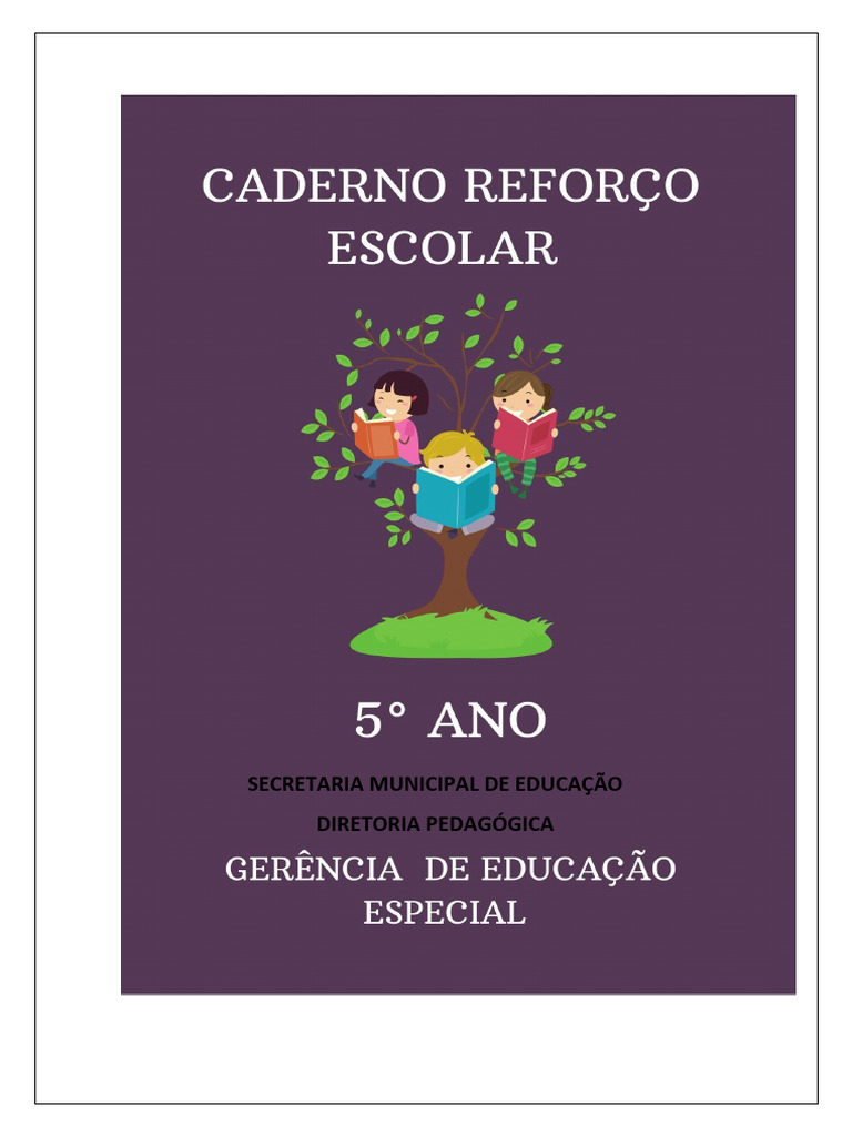 Reforço Escolar 5 Ano Final Ok | PDF | Elefante | Fluência