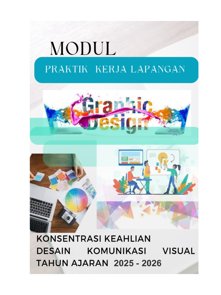 Draf Modul PKL Desain Komunikasi Visual Baru Sumpah | PDF