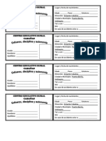 Carnet Estudiantil