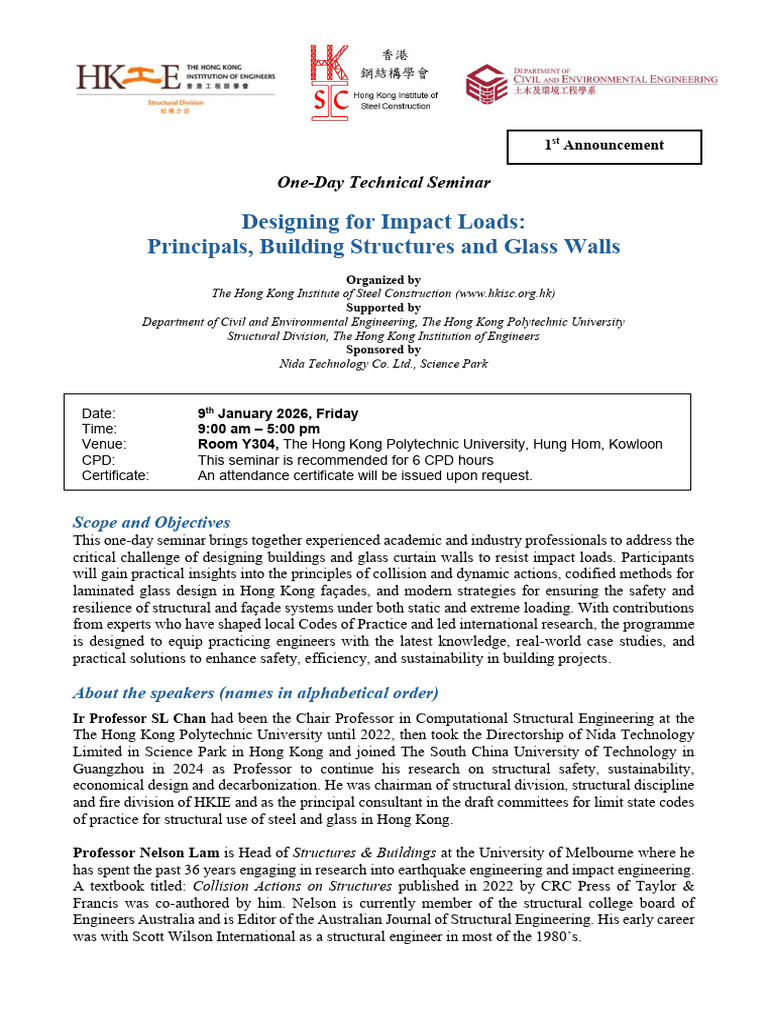 Designing For Impact Loads: Principals, Building Structures and Glass ...