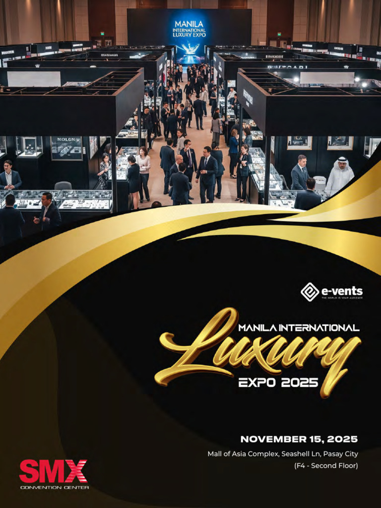 Manila International Luxury Expo Brochure | PDF | Brand | Sponsor ...