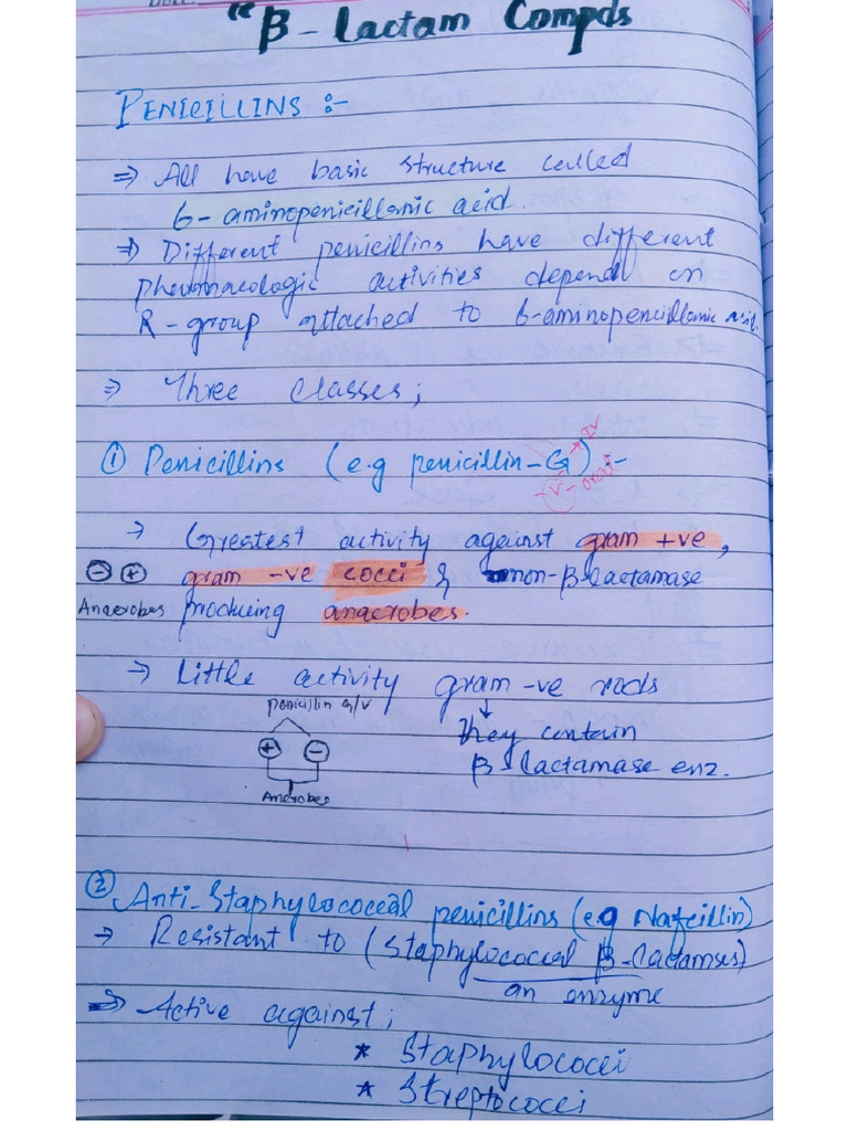Penicillin Antibiotics | PDF