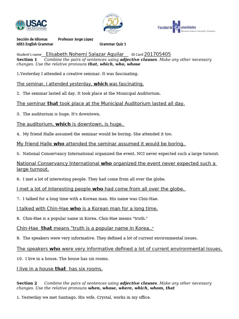 Idi61 Grammar Tests | PDF | Language Mechanics | Linguistic Typology