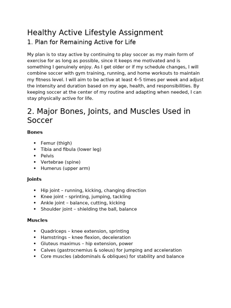 Final Reflection | PDF | Lunch | Musculoskeletal System