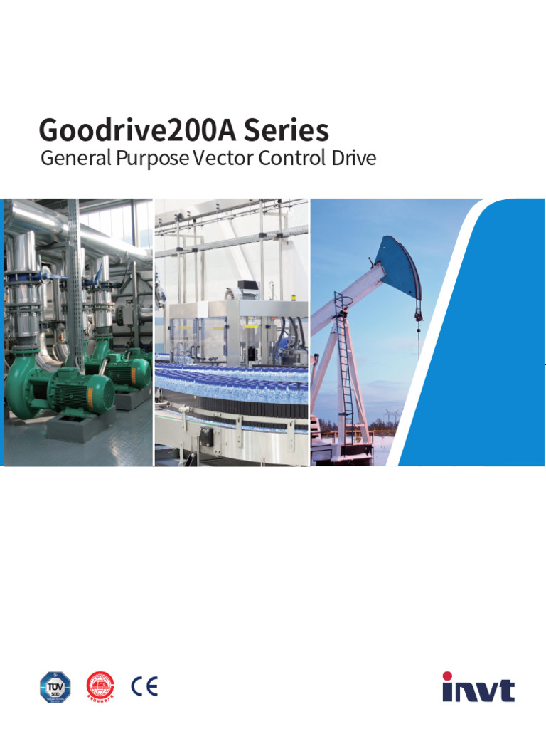GD200A Series VFD Catalog (En) - V3.0 Datasheet | PDF | Manufactured ...
