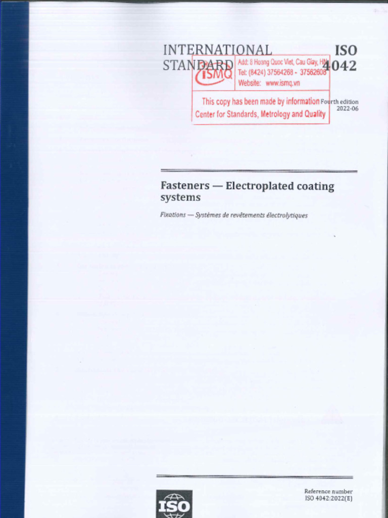 Iso 4042 | PDF