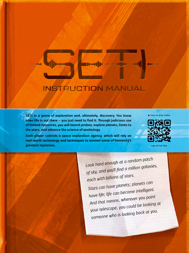 Seti Rules en | PDF | Planets | Lander (Spacecraft)