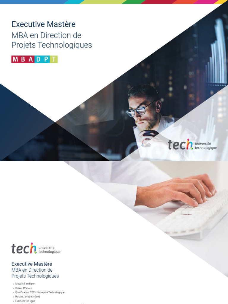 Master Mba Direction Projets Technologiques Ecole de Commerce | PDF ...