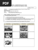 Latihan sains tingkatan 2 bab satu