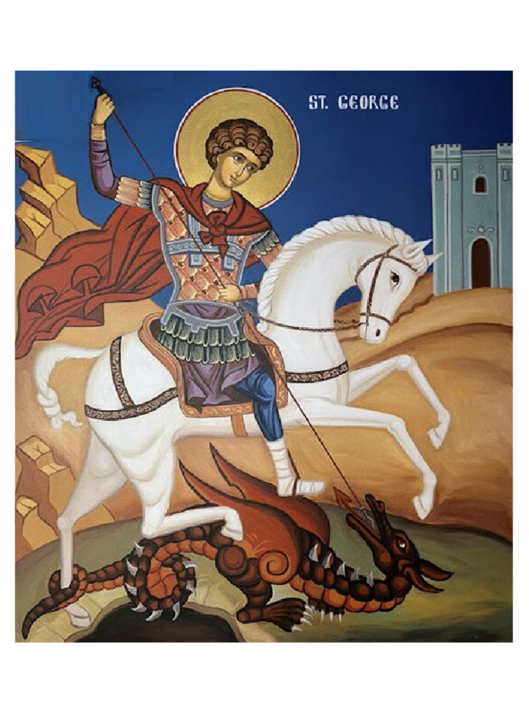 ST George Horse Eighth Inch Border | PDF