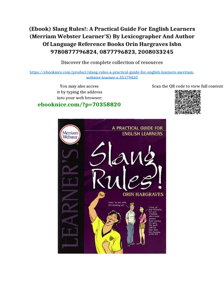 Discover The Complete Collection of Resources | PDF | Slang | English ...
