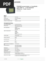 PM5350 Power Monitor Datasheet | PDF | Ac Power | Power (Physics)
