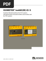 ISOMETER® IR425 User Manual | PDF | Alternating Current | Relay