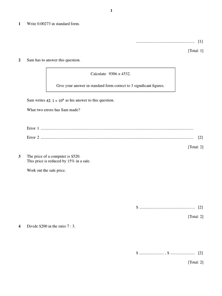 Fa 1 | PDF | Applied Mathematics | Mathematics