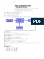 Computer System Organisation - Notes