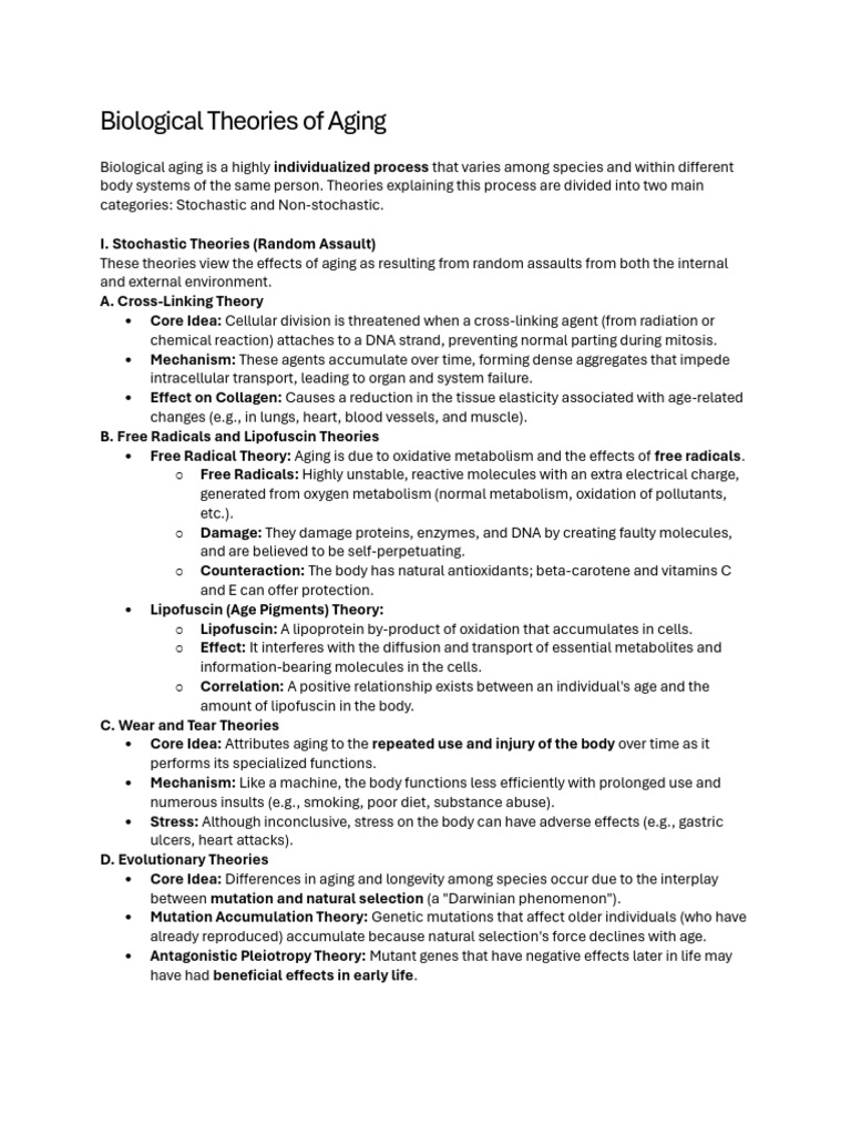 2x NCM 114 Theories of Aging and Psychosocial Development of Late ...