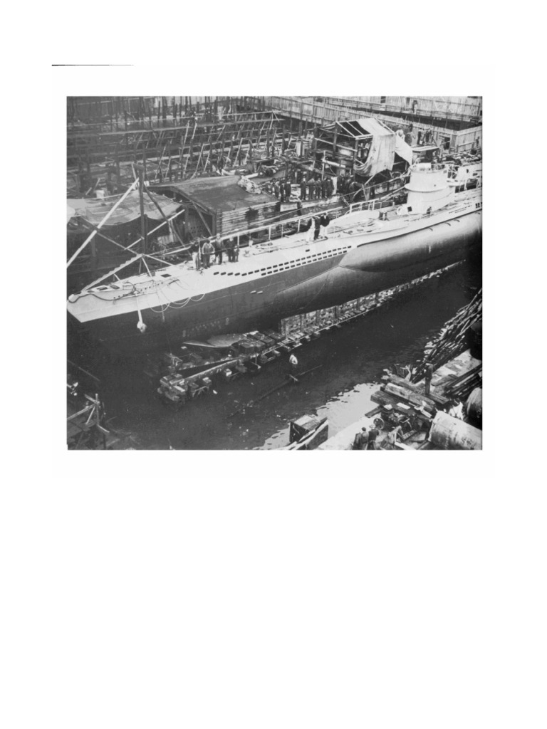German U-Boat Type VII Anatomy | PDF