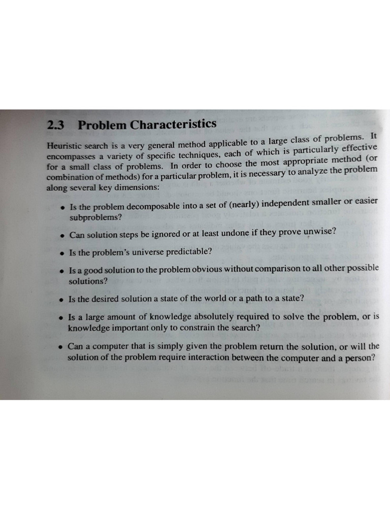 Characteristics of Problem Solving | PDF