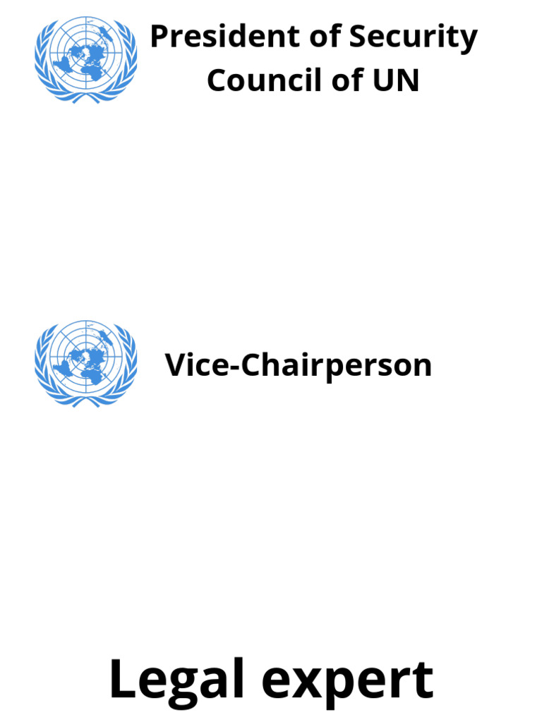 President of Security Council of UN | PDF