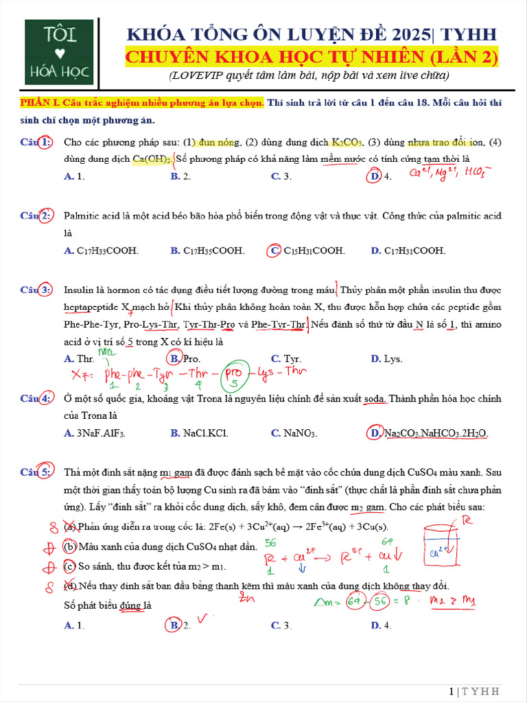 24 Chuyen KHTN Ha Noi Lan 2 | PDF