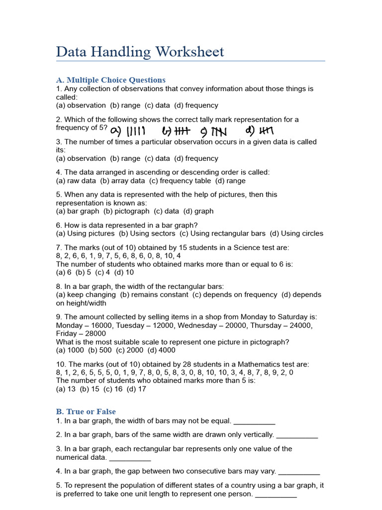 Data Handling 2 | PDF | Length