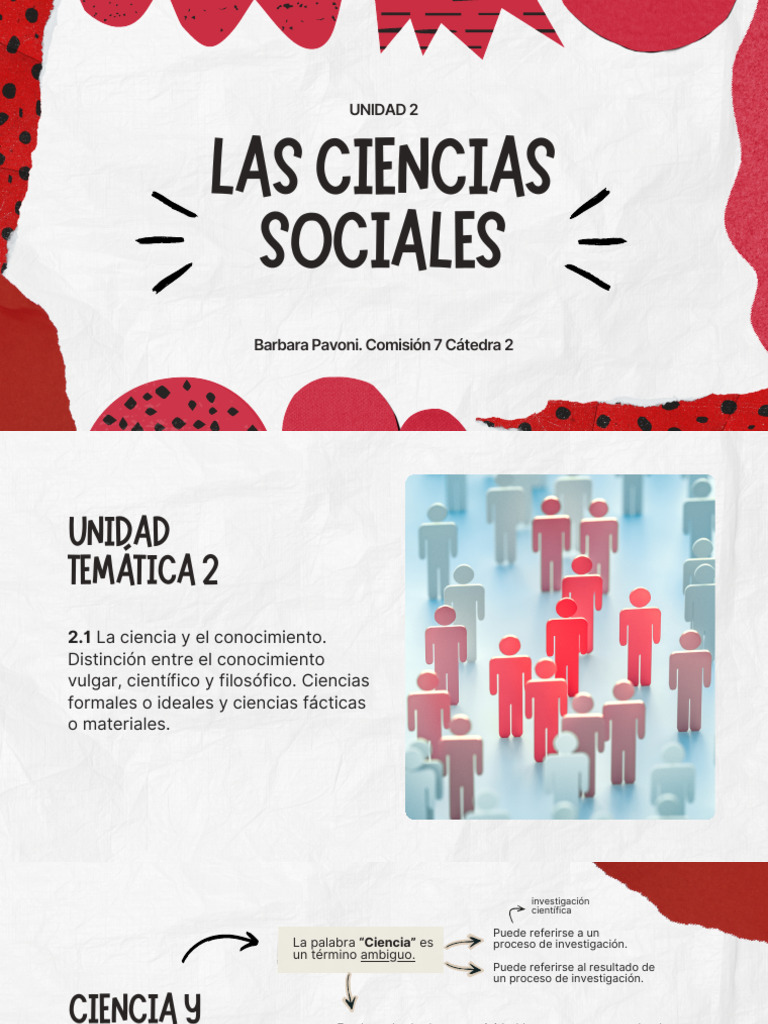 Ciencias Sociales y Conocimiento | PDF | Conocimiento | Método científico