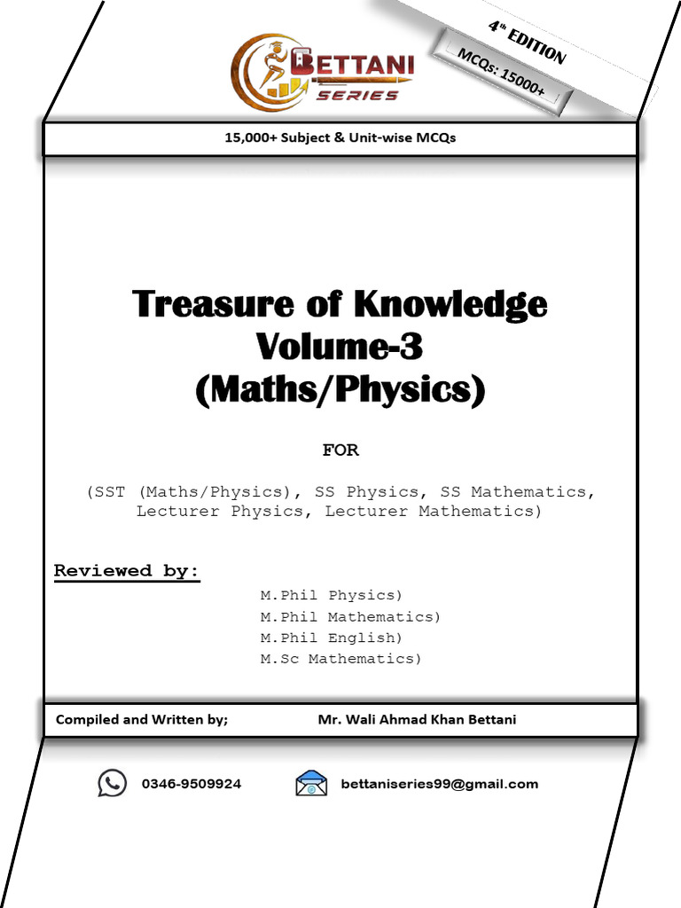 Treasure of Knowledge Volume 3 | PDF | Verb | Noun