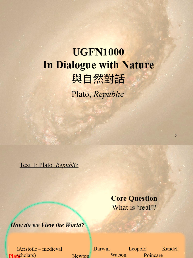 01lecture Plato 202324T1 | PDF | Plato | Ancient Greek Philosophy