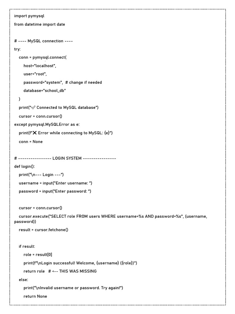 Ip Project Ishuuuuuuuuuu | PDF | User (Computing) | Computer Access Control