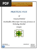 NM Practical File