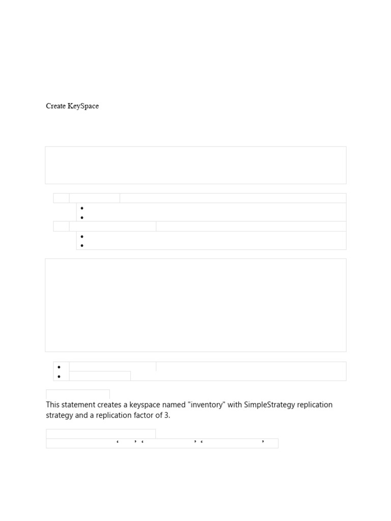 Cassandra New | PDF | Database Index | Integer (Computer Science)